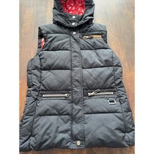 Alp and Rock Edelweiss Puffer Ski Vest Size 1